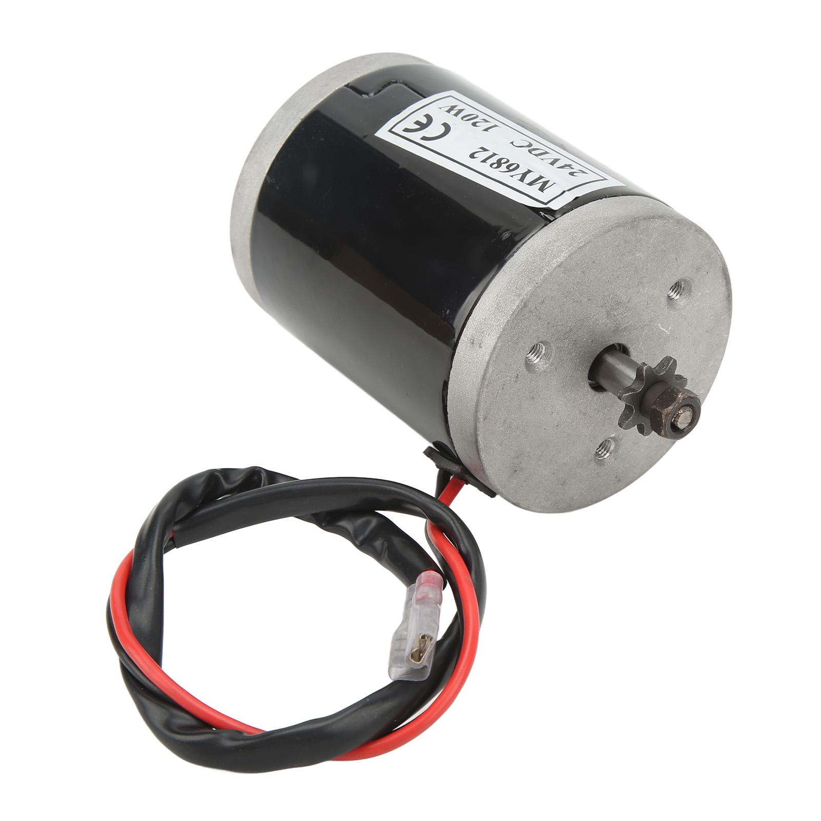Electric Brushed Motor 24V120W High Speed Aluminum Alloy Brushed DC Motor for Electric Scooter Bicycle Motorcycle
Electric Brushed Motor 24V120W High Speed Aluminum Alloy Brushed DC Motor for Electric Scooter Bicycle Motorcycle
