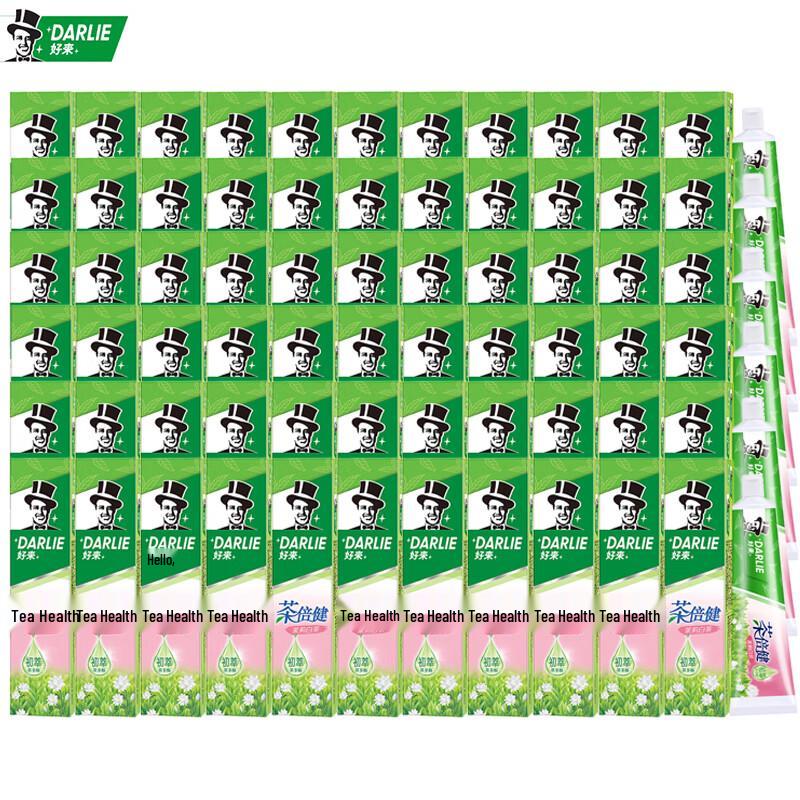 Darlie Tea Fresh Jasmine White Tea Toothpaste (140g x 72 Tubes)
Darlie Tea Fresh Jasmine White Tea Toothpaste (140g x 72 Tubes)