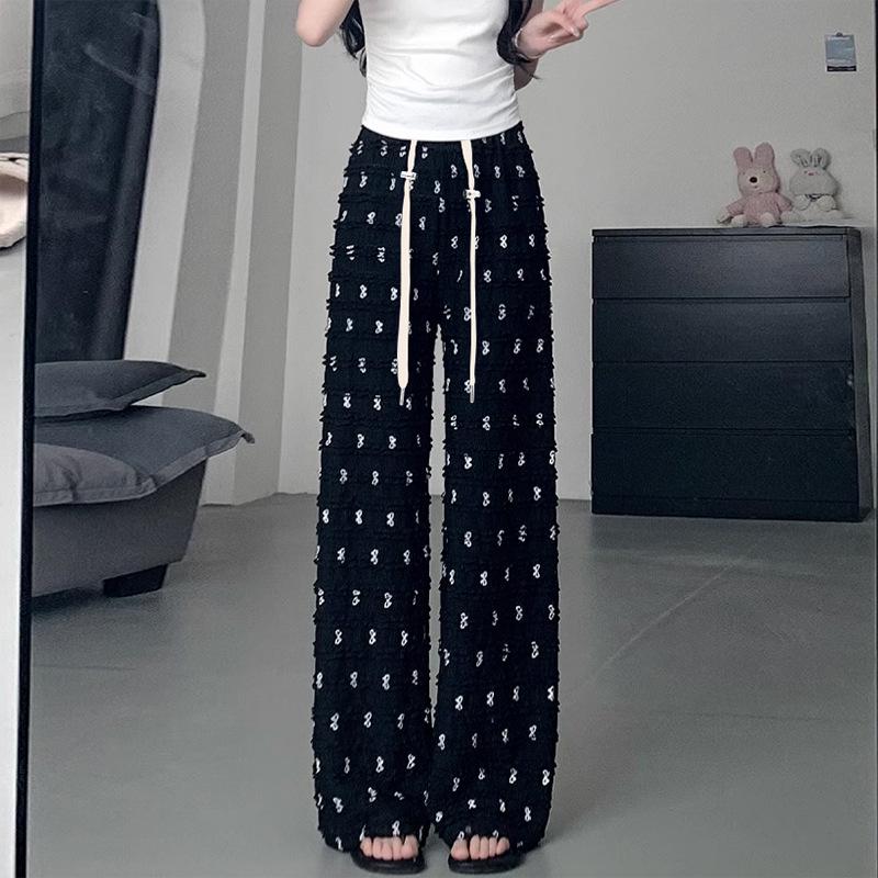 Maternity Ice Silk Floral Wide-Leg Pants with Drawstring - Lightweight, Mosquito Repellent, Air Conditioning for Summer 2XL
Maternity Ice Silk Floral Wide-Leg Pants with Drawstring - Lightweight, Mosquito Repellent, Air Conditioning for Summer 2XL