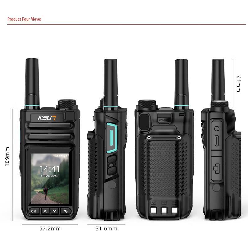 KSUN TFSI 4G Global Network Walkie-Talkie with 2.4 Display (CN version)
KSUN TFSI 4G Global Network Walkie-Talkie with 2.4 Display (CN version)