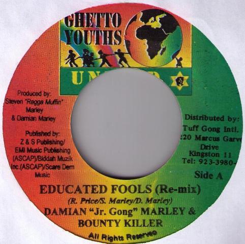7inch Record DAMIAN MARLEY & BOUNTY KILLER / AL - Educated Fools (Re-Mix) / Have To B none Ghetto Youths U 2002 Jamaica Reggae, Ska & Dub Used
7inch Record DAMIAN MARLEY & BOUNTY KILLER / AL - Educated Fools (Re-Mix) / Have To B none Ghetto Youths U 2002 Jamaica Reggae, Ska & Dub Used