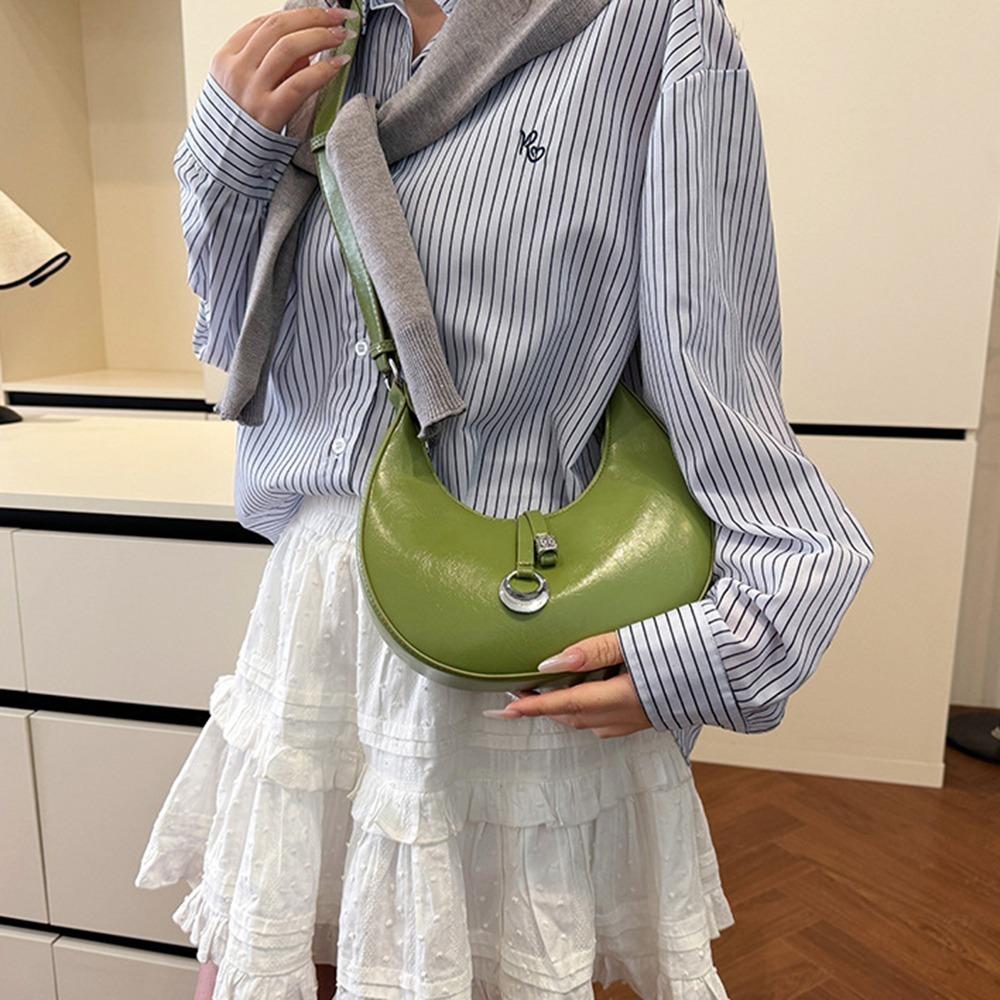 Large Capacity Dumpling Crossbody Bag Retro Crescent Bag Half-moon Shoulder Bag Office Worker вина червоного кольору
Large Capacity Dumpling Crossbody Bag Retro Crescent Bag Half-moon Shoulder Bag Office Worker вина червоного кольору