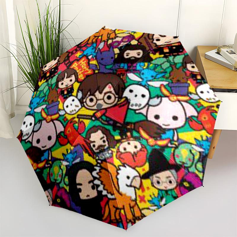 1pc Harry Potter Characters Circular Print Umbrella with Plastic Handle,Cartoon Pattern,Suitable for All Seasons Multi-functional Umbrella409
1pc Harry Potter Characters Circular Print Umbrella with Plastic Handle,Cartoon Pattern,Suitable for All Seasons Multi-functional Umbrella409