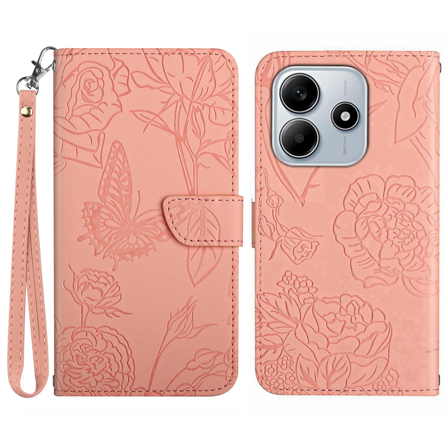 For Xiaomi Redmi Note 14 5G Case Leather Phone Cover with Strap, Butterfly Flower Imprint C
For Xiaomi Redmi Note 14 5G Case Leather Phone Cover with Strap, Butterfly Flower Imprint C