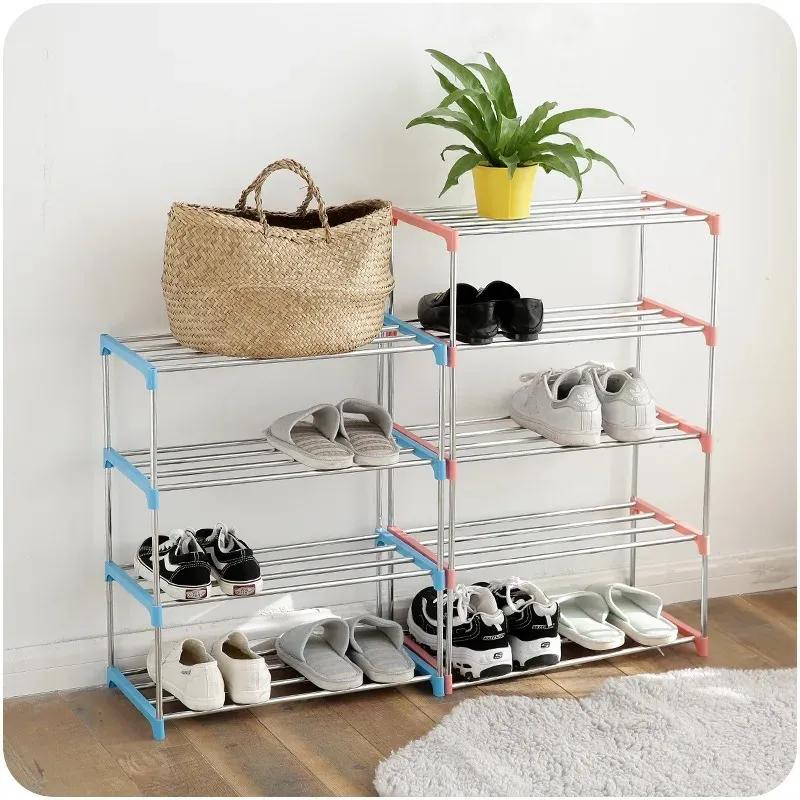 Stainless Steel Simple Multi Layer Shoe Rack Nonwovens Easy Assemble Storage Shelf Organizer Accessories Shoe Rack Hanger H7109-Pink-3layer
Stainless Steel Simple Multi Layer Shoe Rack Nonwovens Easy Assemble Storage Shelf Organizer Accessories Shoe Rack Hanger H7109-Pink-3layer