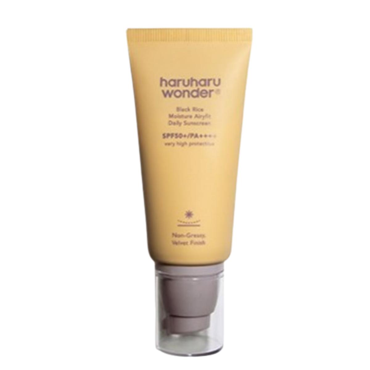 HARUHARU WONDER Солнцезащитный крем для лица Black Rice Moisture Airyfit Daily Sunscreen 50мл 50ml X 1PCS
HARUHARU WONDER Солнцезащитный крем для лица Black Rice Moisture Airyfit Daily Sunscreen 50мл 50ml X 1PCS