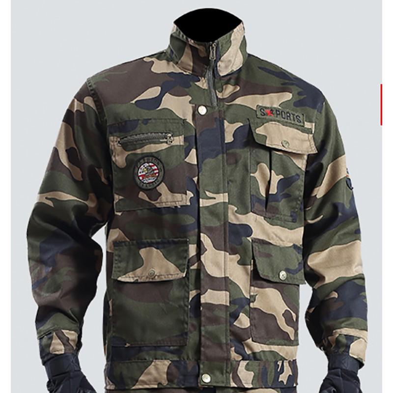 Camouflage Work Clothes Men s Scratch-resistant Wear-resistant Labor Protection Thickened Suit Pants Construction Site Maintenance Auto Repair L170
Camouflage Work Clothes Men s Scratch-resistant Wear-resistant Labor Protection Thickened Suit Pants Construction Site Maintenance Auto Repair L170