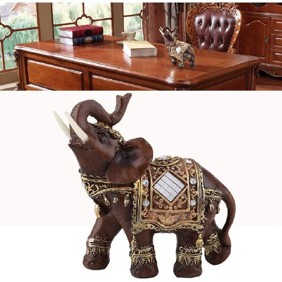 Elephant Statue, Lucky Feng Shui Wood Grain Elephant Statue Sculpture Wealth Figurine Gift Home
Elephant Statue, Lucky Feng Shui Wood Grain Elephant Statue Sculpture Wealth Figurine Gift Home