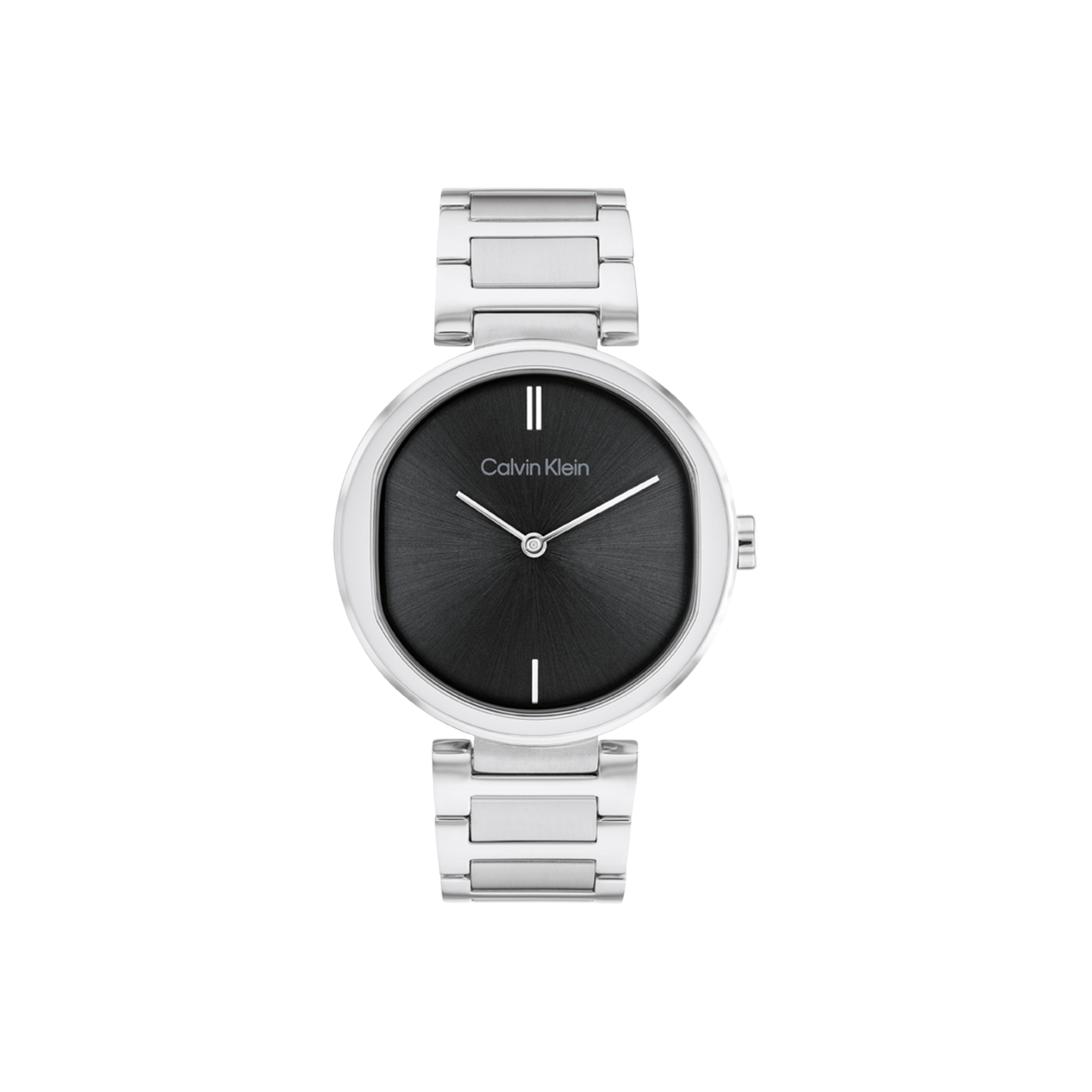 Calvin Klein Elegant Two-Tone Stainless Steel Watch Fashion Quartz Movement Steel Band 36 Black Dial 30M Water Resistant Women watches 25200249 Regular Watch Box,Black Dial Silver Strap
Calvin Klein Elegant Two-Tone Stainless Steel Watch Fashion Quartz Movement Steel Band 36 Black Dial 30M Water Resistant Women watches 25200249 Regular Watch Box,Black Dial Silver Strap