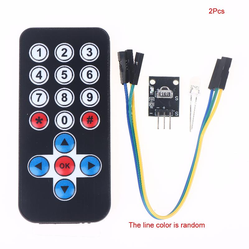 1Set Hx1838 Infrared Remote Control Module Wireless Ir Receiver Module Diy Kit Hx1838 For Arduino A2
1Set Hx1838 Infrared Remote Control Module Wireless Ir Receiver Module Diy Kit Hx1838 For Arduino A2
