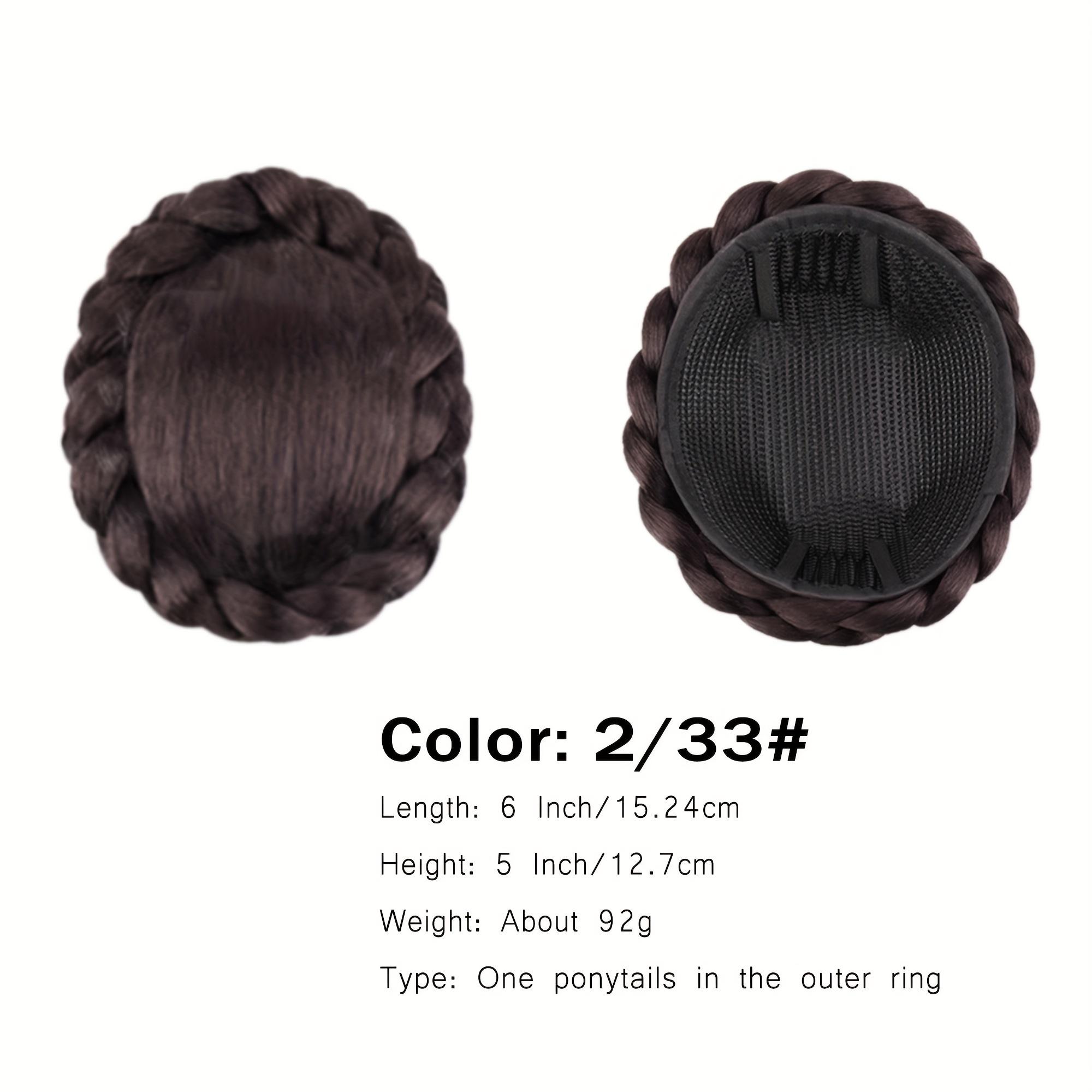 Элегантный 6-дюймовый синтетический плетеный пучок волос — прическа с шиньоном на клипсе для женщин и девочек, универсальное ежедневное использование
Элегантный 6-дюймовый синтетический плетеный пучок волос — прическа с шиньоном на клипсе для женщин и девочек, универсальное ежедневное использование