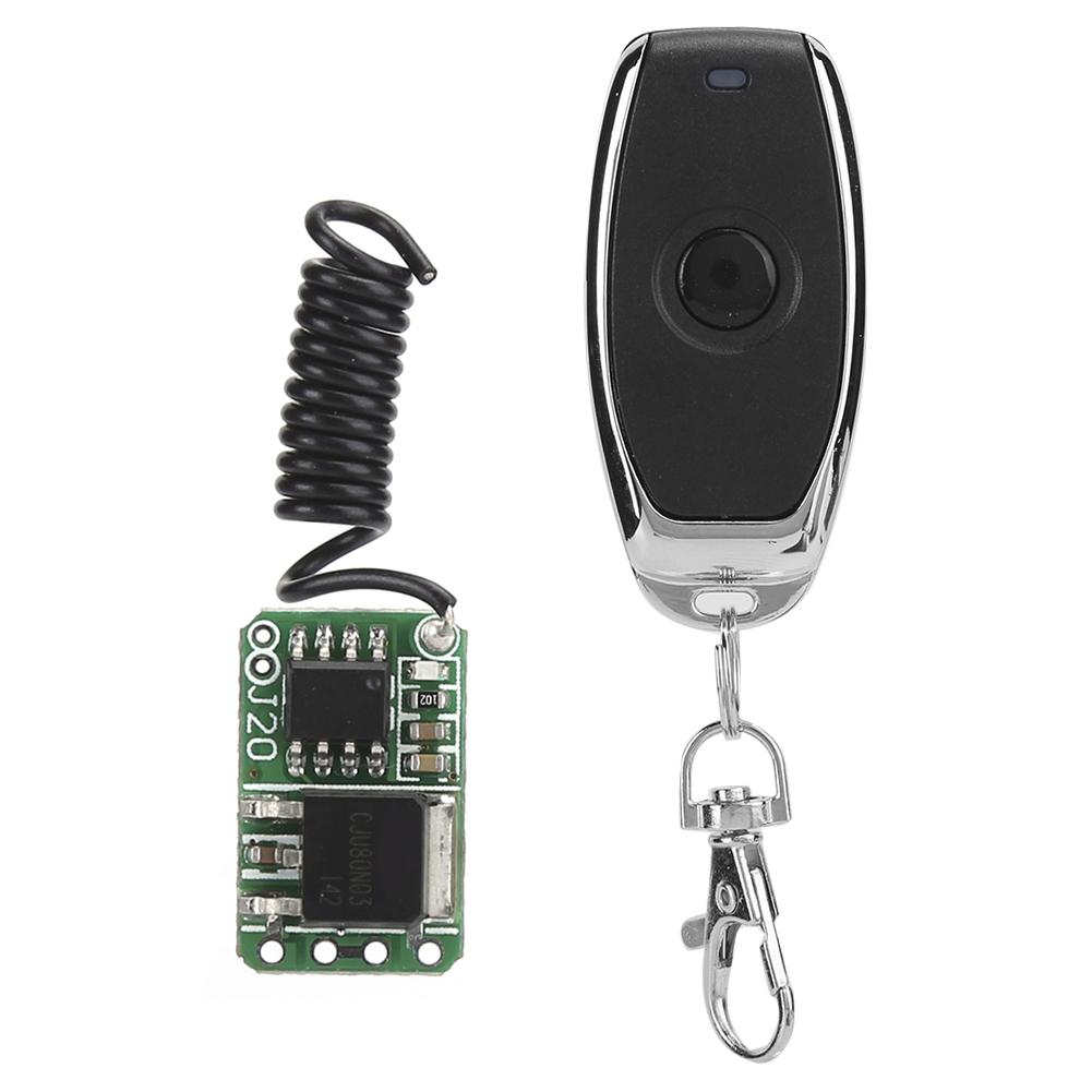 3.7V-12V Wireless Remote Control Switch Micro DC Control Module Strong Compatibility чёрный
3.7V-12V Wireless Remote Control Switch Micro DC Control Module Strong Compatibility чёрный