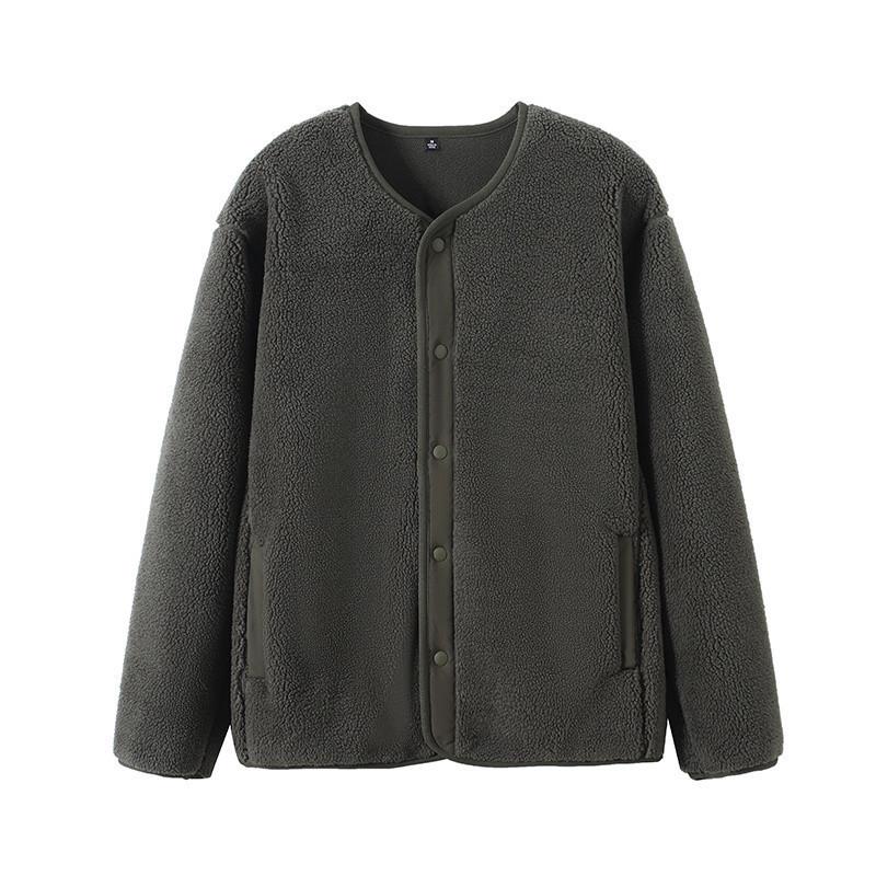 URAZ Men s Windproof Imitation Lambswool Fleece Cardigan - Long Sleeve, Round Neck, Autumn/Winter Style XL оливковий
URAZ Men s Windproof Imitation Lambswool Fleece Cardigan - Long Sleeve, Round Neck, Autumn/Winter Style XL оливковий