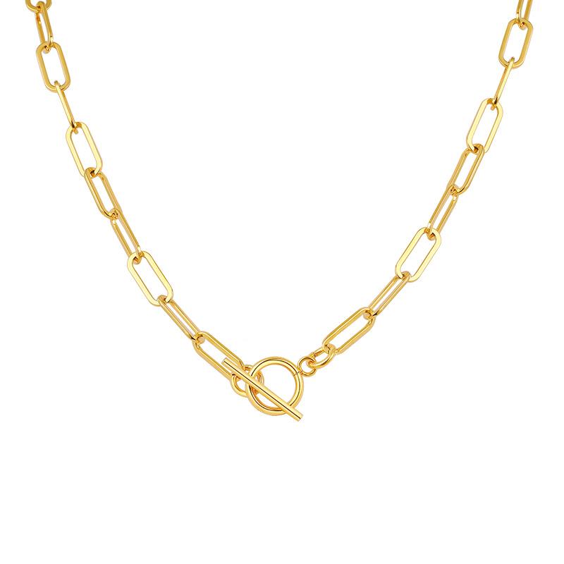 New Alphabet Letters Necklaces Pendant Paper Clip Link Chain Initial with Toggle Clasp Stainless Steel Women Femme Collier
New Alphabet Letters Necklaces Pendant Paper Clip Link Chain Initial with Toggle Clasp Stainless Steel Women Femme Collier