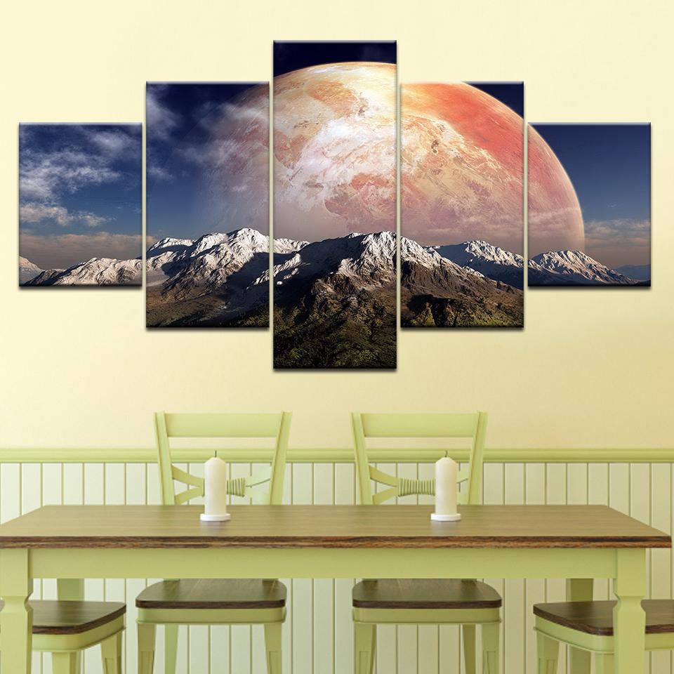 The egg sunset snow mountain landscape 5 Panels Wall Art modern Modular Poster art Canvas painting for Living Room Home Decor 20x35 20x45 20x55cm
The egg sunset snow mountain landscape 5 Panels Wall Art modern Modular Poster art Canvas painting for Living Room Home Decor 20x35 20x45 20x55cm