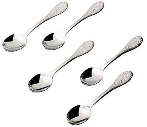 Shimomura Kihan 34555 Coffee Spoon, Sakura Pattern, Set of 5, 18-8 Stainless Steel, Made in Japan
Shimomura Kihan 34555 Coffee Spoon, Sakura Pattern, Set of 5, 18-8 Stainless Steel, Made in Japan