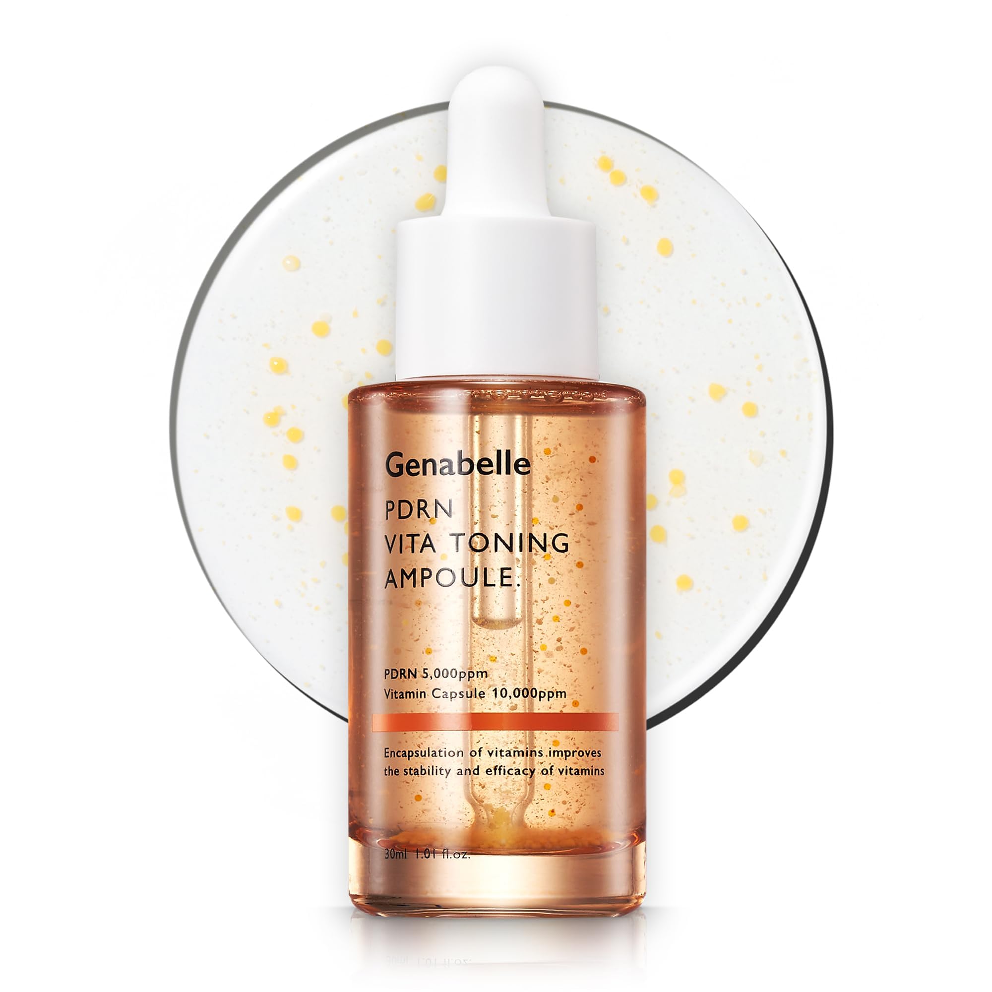 Genabelle PDRN Vita Toning Ampoule Высококонцентрированная витаминная капсульная сыворотка Гиалуроновая кислота Пептид Гипоаллергенный Увлажняющий Увлажнение Чувствительная
Genabelle PDRN Vita Toning Ampoule Высококонцентрированная витаминная капсульная сыворотка Гиалуроновая кислота Пептид Гипоаллергенный Увлажняющий Увлажнение Чувствительная