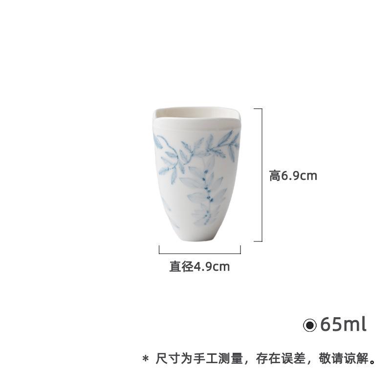 65ml Hand-painted Wisteria Flower Teacup Boutique Tea Bowl Tea Cup Set Tea-tasting Smelling Cup Jianzhan Master Cups Cafes Craft
65ml Hand-painted Wisteria Flower Teacup Boutique Tea Bowl Tea Cup Set Tea-tasting Smelling Cup Jianzhan Master Cups Cafes Craft