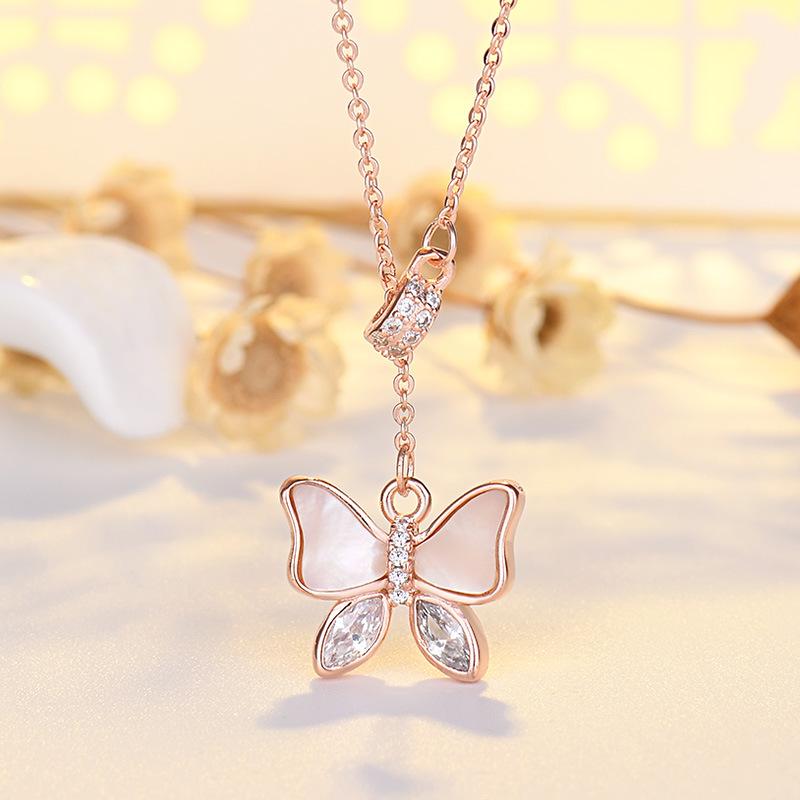 Ожерелье с кисточками в виде бабочки белого рябчика, женское дизайнерское ожерелье на ключицу из розового золота
Ожерелье с кисточками в виде бабочки белого рябчика, женское дизайнерское ожерелье на ключицу из розового золота