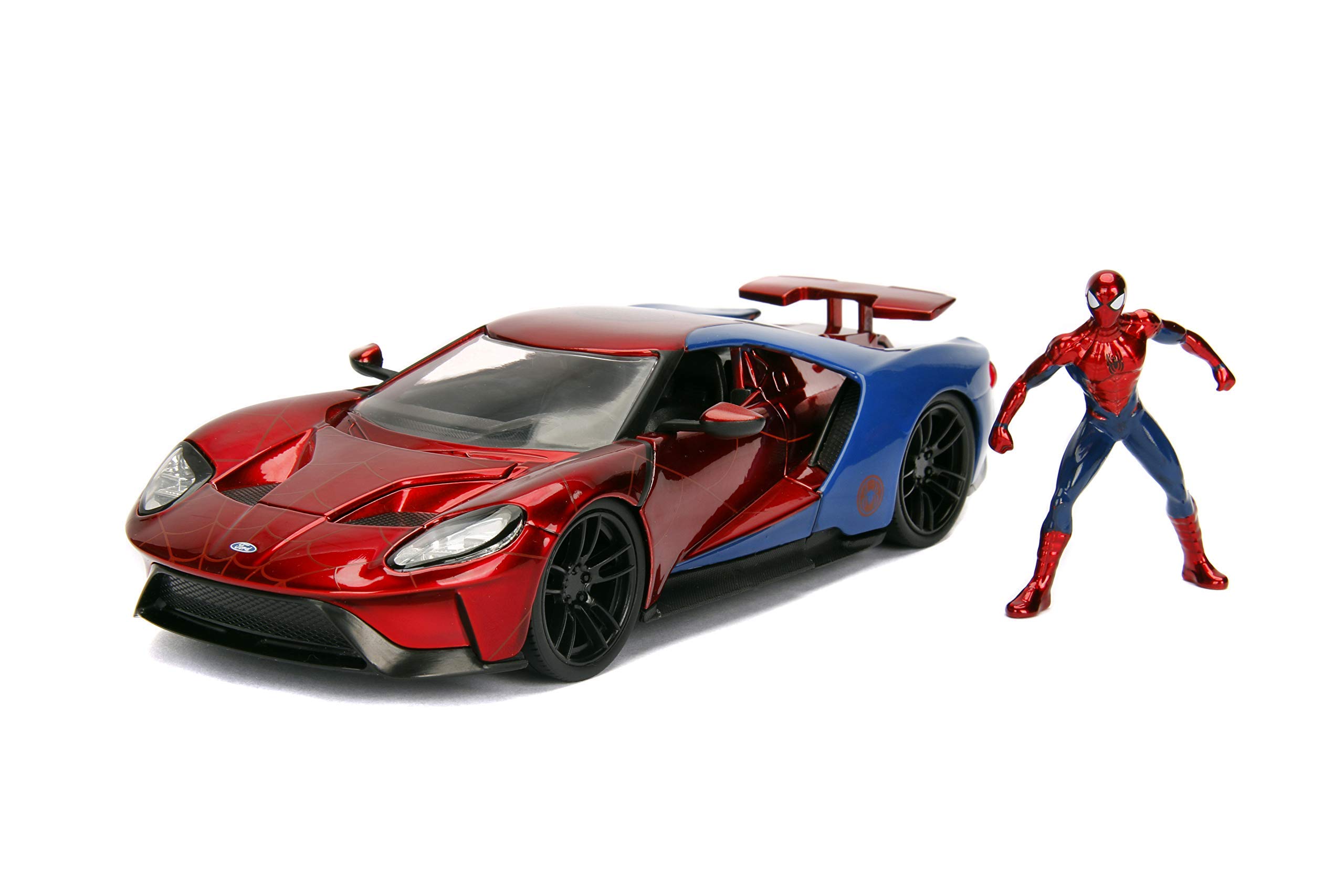 Jada Toys Jada 99725 Hollywood Rides 2017 Ford GT Spider-Man Figure 1:24 Scale RedBlue
Jada Toys Jada 99725 Hollywood Rides 2017 Ford GT Spider-Man Figure 1:24 Scale RedBlue