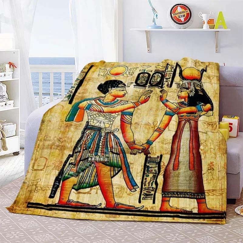 Ancient Egyptian Civilization Flannel Throw Blanket Warm Plush Quilt for Bedroom Sofa Office Printed Daily Life Design 40x50in
Ancient Egyptian Civilization Flannel Throw Blanket Warm Plush Quilt for Bedroom Sofa Office Printed Daily Life Design 40x50in