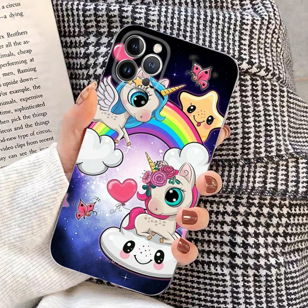 Pink Unicorn Rainbow Phone Case For iPhone 15 14 11 12 13 Mini Pro XS Max Cover 6 7 8 Plus X XR SE 2020 Funda Shell iPhone 14
Pink Unicorn Rainbow Phone Case For iPhone 15 14 11 12 13 Mini Pro XS Max Cover 6 7 8 Plus X XR SE 2020 Funda Shell iPhone 14