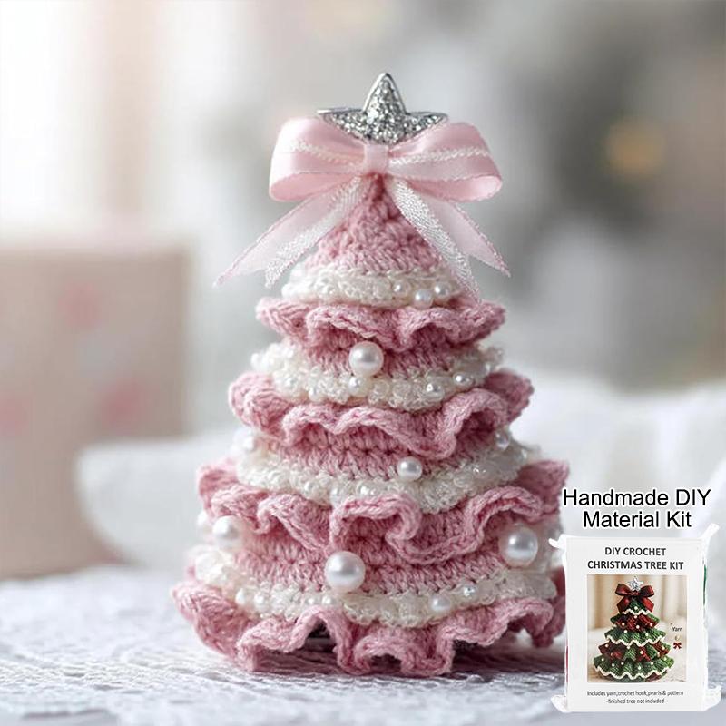 DIY Crochet Christmas Tree Decoration Kit DIY Crochet Craft Knitting Material Kit For Beginners Xmas Party Crochet Decorations
DIY Crochet Christmas Tree Decoration Kit DIY Crochet Craft Knitting Material Kit For Beginners Xmas Party Crochet Decorations