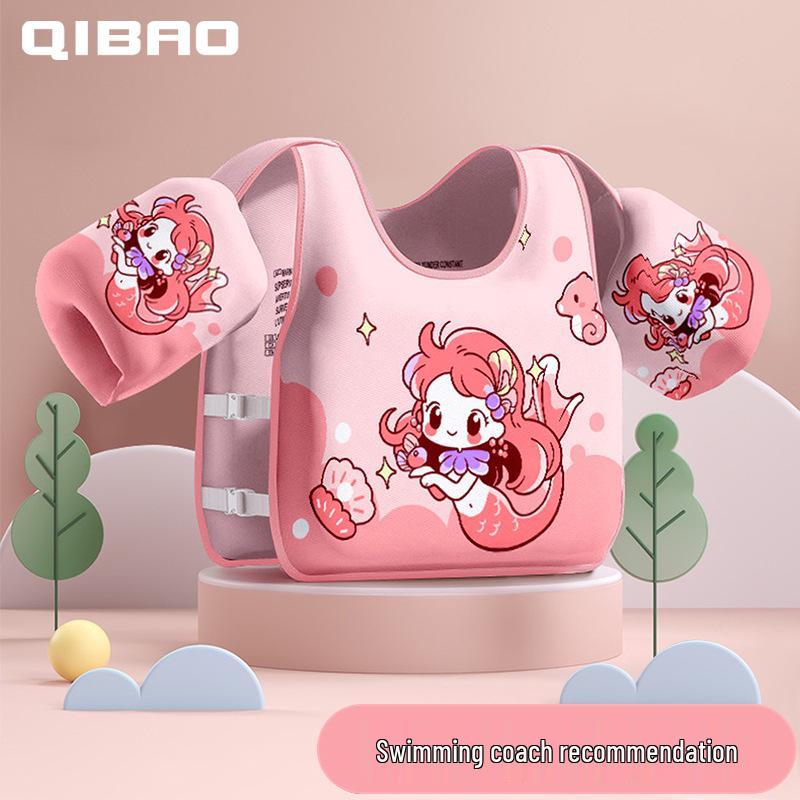Kids Inflatable Buoyancy Vest & Arm Rings for Beginner Swimmers
Kids Inflatable Buoyancy Vest & Arm Rings for Beginner Swimmers