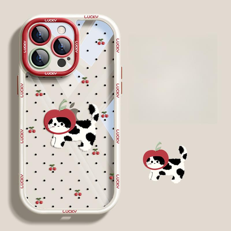 Suitable for Apple 15 Mobile Phone Case Summer Iphone14 Cute Fruit Cat 13 Silicone Anti-fall 12 Transparent Full Package iPhone SE (2nd Generation)
Suitable for Apple 15 Mobile Phone Case Summer Iphone14 Cute Fruit Cat 13 Silicone Anti-fall 12 Transparent Full Package iPhone SE (2nd Generation)