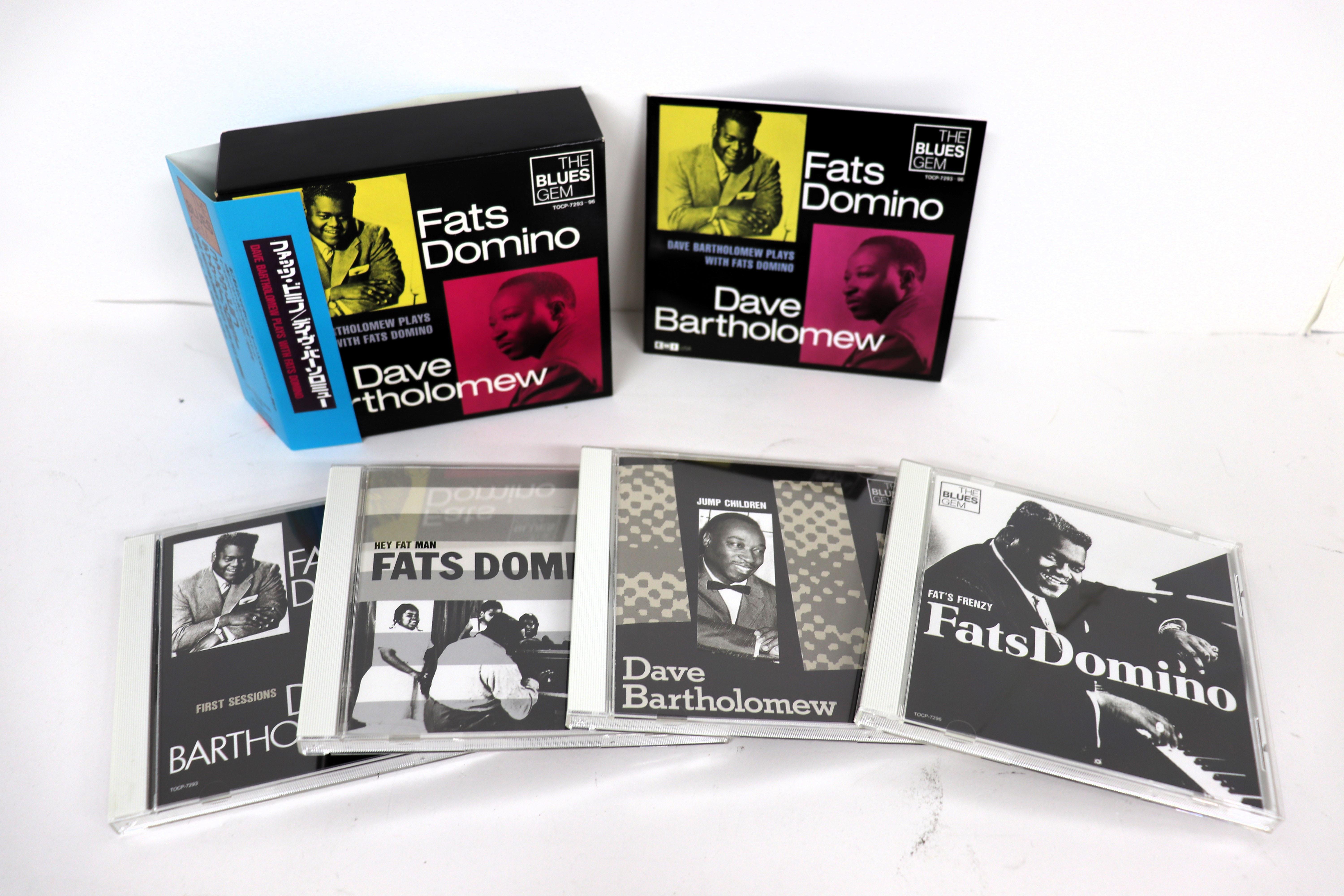 CD DAVE BARTHOLOMEW, FATS DOMINO - Dave Bartholomew Plays Fats Domino TOCP72936 TOSHIBA EMI 1992 Japan Obi Blues Used
CD DAVE BARTHOLOMEW, FATS DOMINO - Dave Bartholomew Plays Fats Domino TOCP72936 TOSHIBA EMI 1992 Japan Obi Blues Used