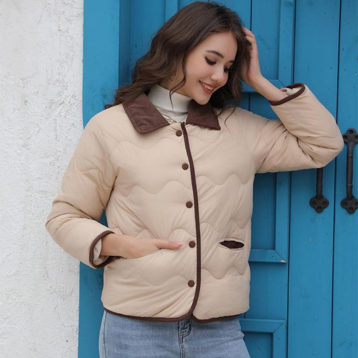 Куртка из хлопка Clip Cotton Light Small, модная женская куртка на весну и осень S коричневый
Куртка из хлопка Clip Cotton Light Small, модная женская куртка на весну и осень S коричневый
