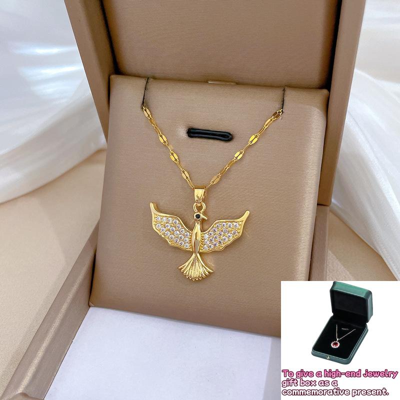 Full of diamonds flying birds light luxury temperament gorgeous full of diamonds necklace female Internet celebrity versatile collarbone chain chain
Full of diamonds flying birds light luxury temperament gorgeous full of diamonds necklace female Internet celebrity versatile collarbone chain chain