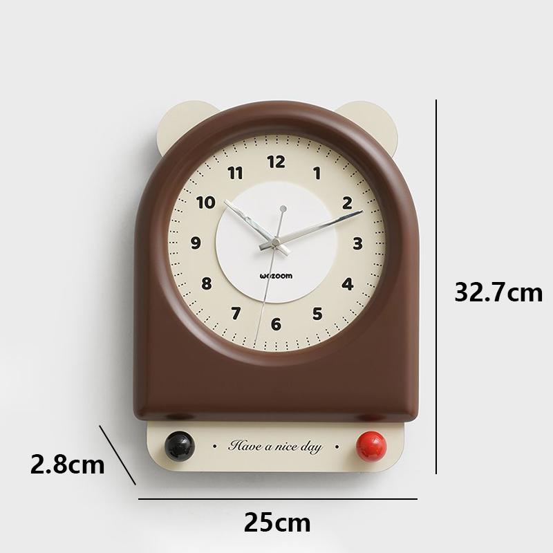 Cute Wall Clock Vintage Home Interior Decoration Clocks Nordic Living Room Accessories Wall Clock Elegant Gift Ornaments Clocks коричневий
Cute Wall Clock Vintage Home Interior Decoration Clocks Nordic Living Room Accessories Wall Clock Elegant Gift Ornaments Clocks коричневий