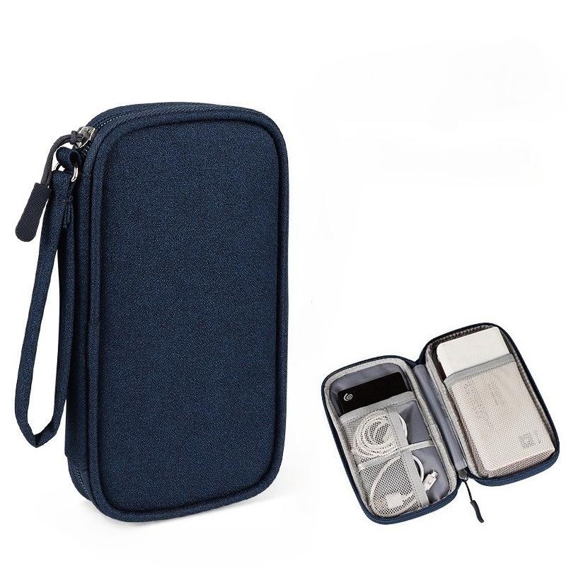 Multi Functional Data Cable Storage Bag Charger Portable Power Bag USB Flash Drive Headphones Hard Drive Storage Box Traveling Multi Layer Bag Single layer 19*11*3.5CM темно-синього кольору
Multi Functional Data Cable Storage Bag Charger Portable Power Bag USB Flash Drive Headphones Hard Drive Storage Box Traveling Multi Layer Bag Single layer 19*11*3.5CM темно-синього кольору