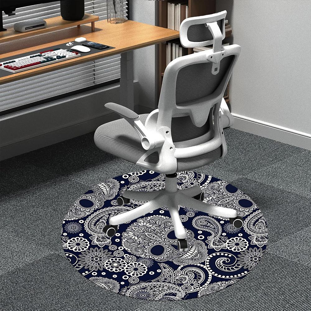 1pc Skull Paisley Office Round Area Rug, Indoor Mat Suitable ForOffice, Under Office Chairs Bedroom Living Room Home Decor, Room Deco 014 80cm by 80cm
1pc Skull Paisley Office Round Area Rug, Indoor Mat Suitable ForOffice, Under Office Chairs Bedroom Living Room Home Decor, Room Deco 014 80cm by 80cm