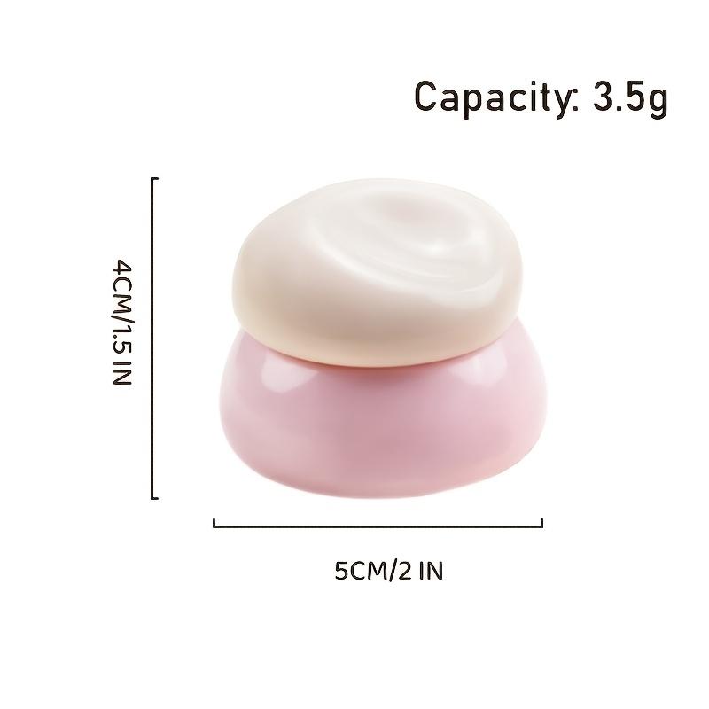 3.5g Face Cream Box Lip Balm Box With Silicone Spoon Refillable Bottles Mini Cosmetic Empty Jar Pots Makeup Skincare Container
3.5g Face Cream Box Lip Balm Box With Silicone Spoon Refillable Bottles Mini Cosmetic Empty Jar Pots Makeup Skincare Container