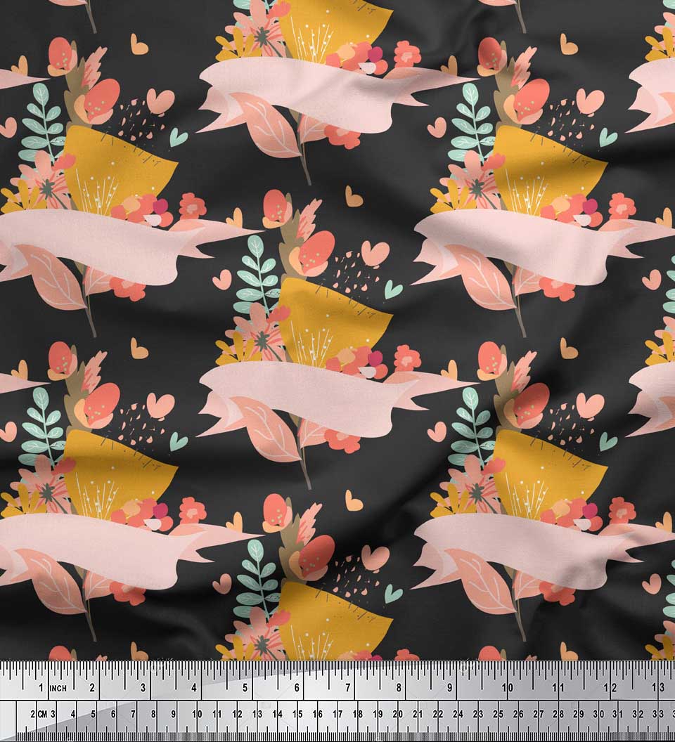 Тканина Soimoi Grey Japan Crepe Satin Artistic Leaf & Floral Print Тканина на метр 42 дюйма 42 Inch Wide - Japan Crepe Satin сірий колір
Тканина Soimoi Grey Japan Crepe Satin Artistic Leaf & Floral Print Тканина на метр 42 дюйма 42 Inch Wide - Japan Crepe Satin сірий колір