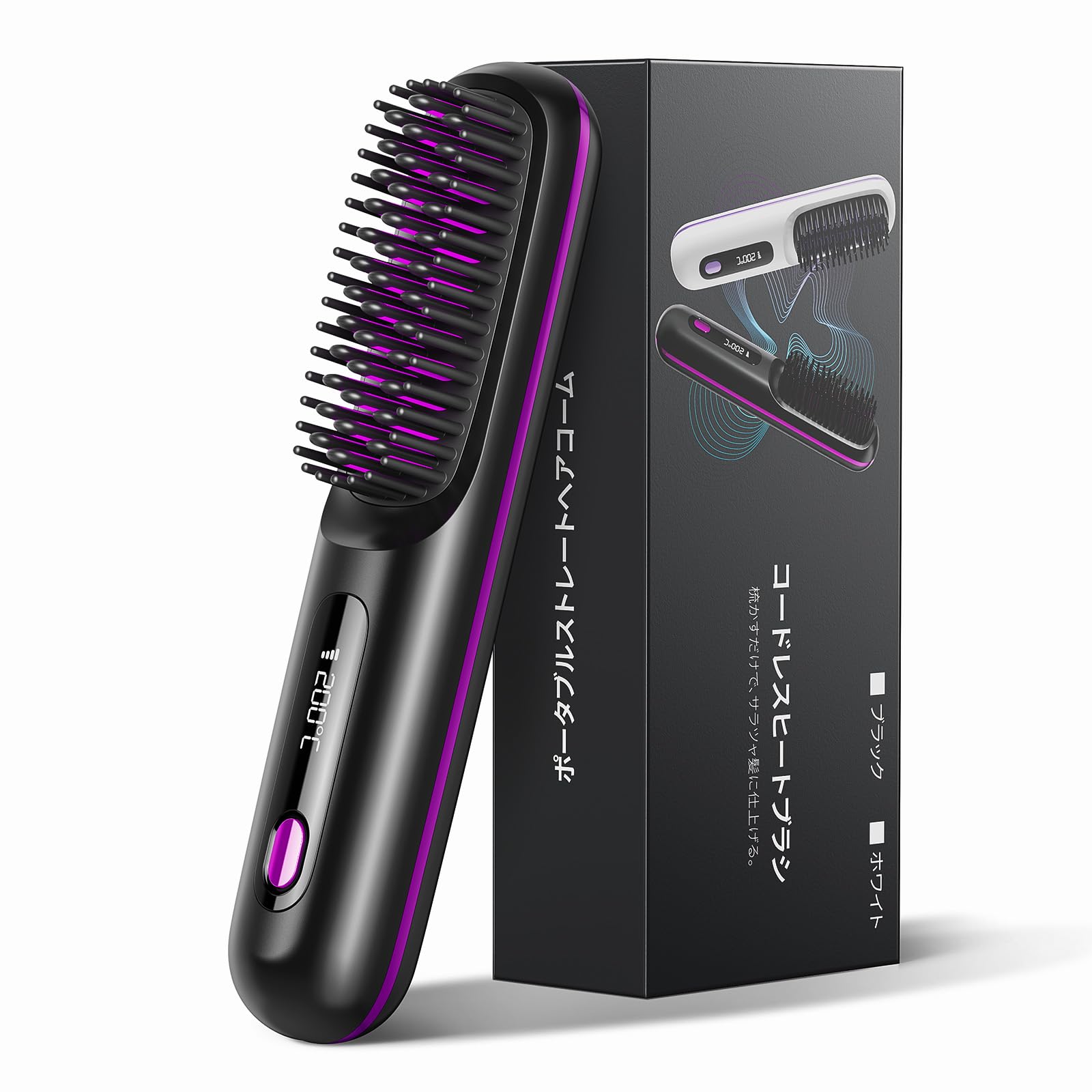 2025 Evolution Heat Brush Cordless Brush Iron Straight Negative Ion Digital Display Rechargeable USB Rechargeable 3 Level Adjustment Temperature
2025 Evolution Heat Brush Cordless Brush Iron Straight Negative Ion Digital Display Rechargeable USB Rechargeable 3 Level Adjustment Temperature