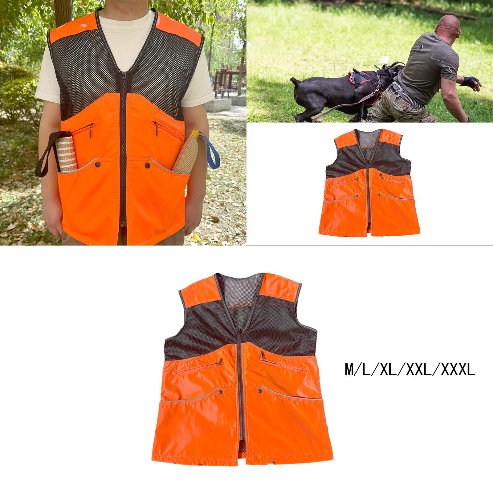 Summer Dog Handler Training Vest Multifunctional Waterproof Accessories Lightweight Sleeveless Clothes Orange Fishing Vest Size M
Summer Dog Handler Training Vest Multifunctional Waterproof Accessories Lightweight Sleeveless Clothes Orange Fishing Vest Size M