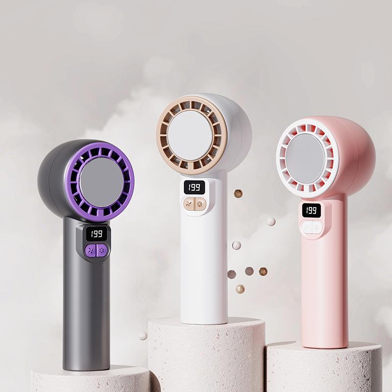 Ice pack handheld fan, high-speed brushless motor, low energy consumption, light weight, more convenient to carry
Ice pack handheld fan, high-speed brushless motor, low energy consumption, light weight, more convenient to carry