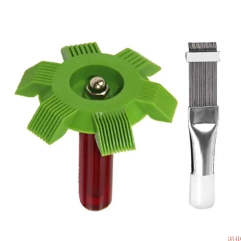 Q84D 2pcs/set Air Conditioning Cleaning Comb Radiator Evaporator Fin Straightener Cleaner Brush Tool червоний
Q84D 2pcs/set Air Conditioning Cleaning Comb Radiator Evaporator Fin Straightener Cleaner Brush Tool червоний