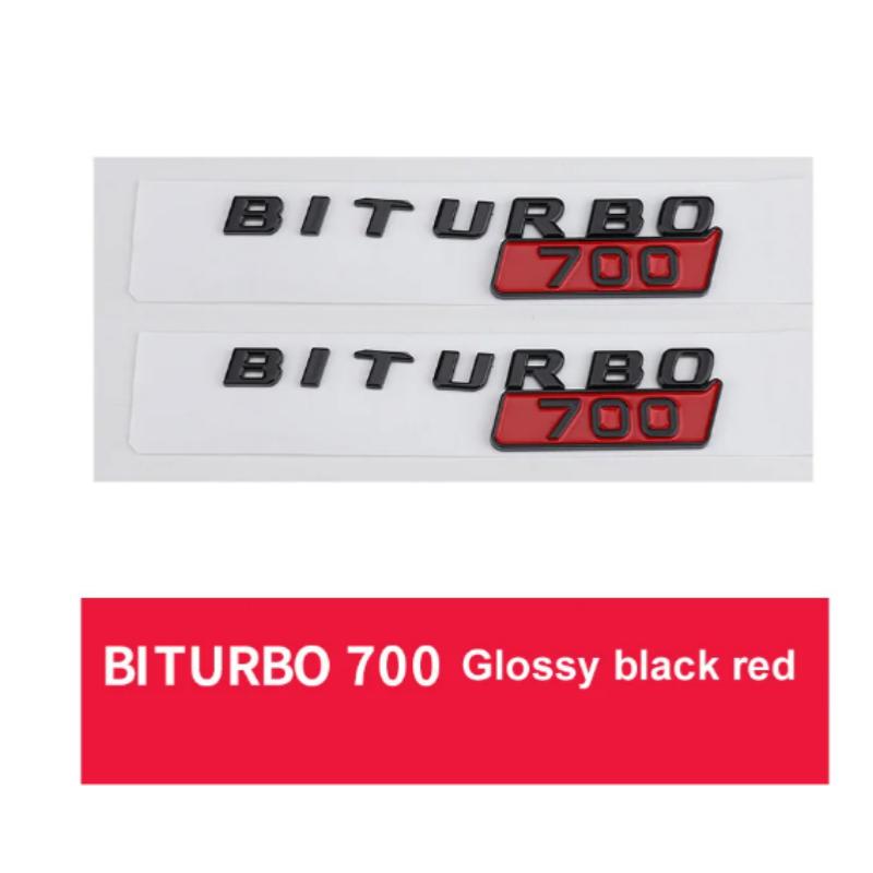 1 pair Car ABS BITURBO 800 700 Silver Red Logo Badge Emblem Decals Sticker For BRABUS G Class G700 G800 G900 W461 W463
1 pair Car ABS BITURBO 800 700 Silver Red Logo Badge Emblem Decals Sticker For BRABUS G Class G700 G800 G900 W461 W463