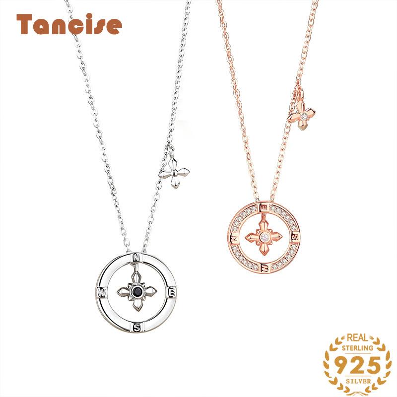 Tancise S925 Sterling Silver Розкішне індивідуальне намисто з підвіскою Жіноче класичне намисто Tide рожевий колір золота
Tancise S925 Sterling Silver Розкішне індивідуальне намисто з підвіскою Жіноче класичне намисто Tide рожевий колір золота