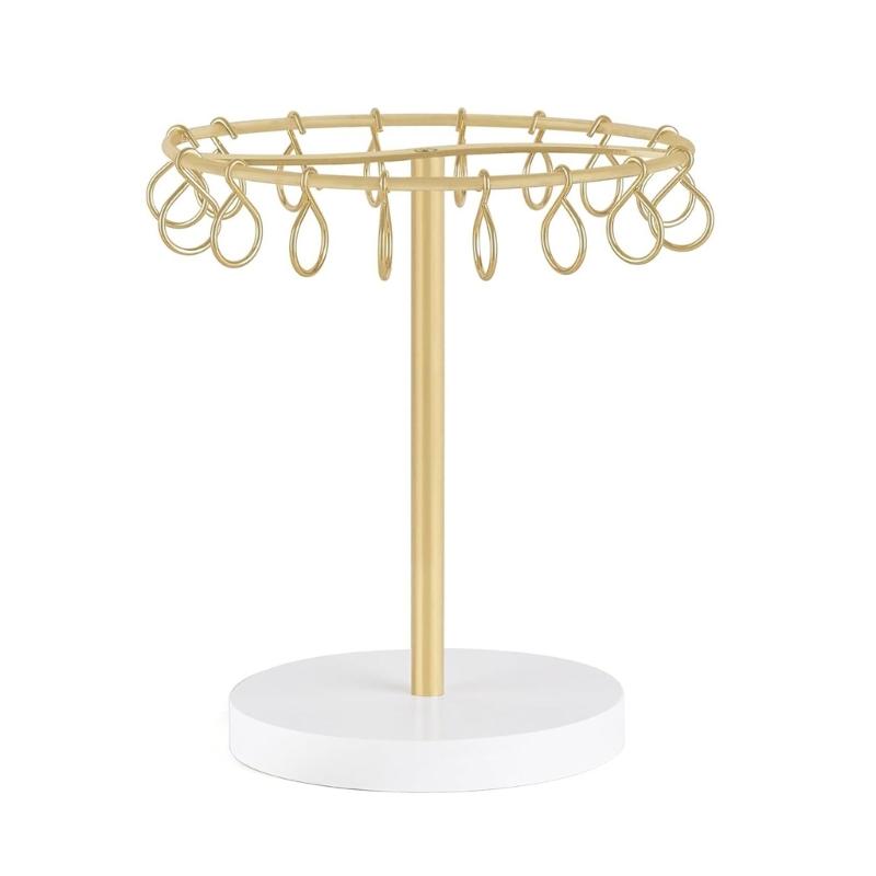 Gold Hair Accessories Organizers Functional Hair Accessories Organizers with Hooks for Home and Professional Use 1
Gold Hair Accessories Organizers Functional Hair Accessories Organizers with Hooks for Home and Professional Use 1