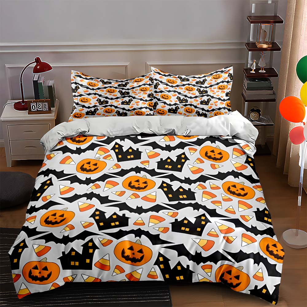 Pumpkin candy houses Bedding Duvet cover sets Duvet covers Pillowcases gifts (1 * Duvet Cover 2 * Pillowcases, without duvet insert) 135x200cm
Pumpkin candy houses Bedding Duvet cover sets Duvet covers Pillowcases gifts (1 * Duvet Cover 2 * Pillowcases, without duvet insert) 135x200cm