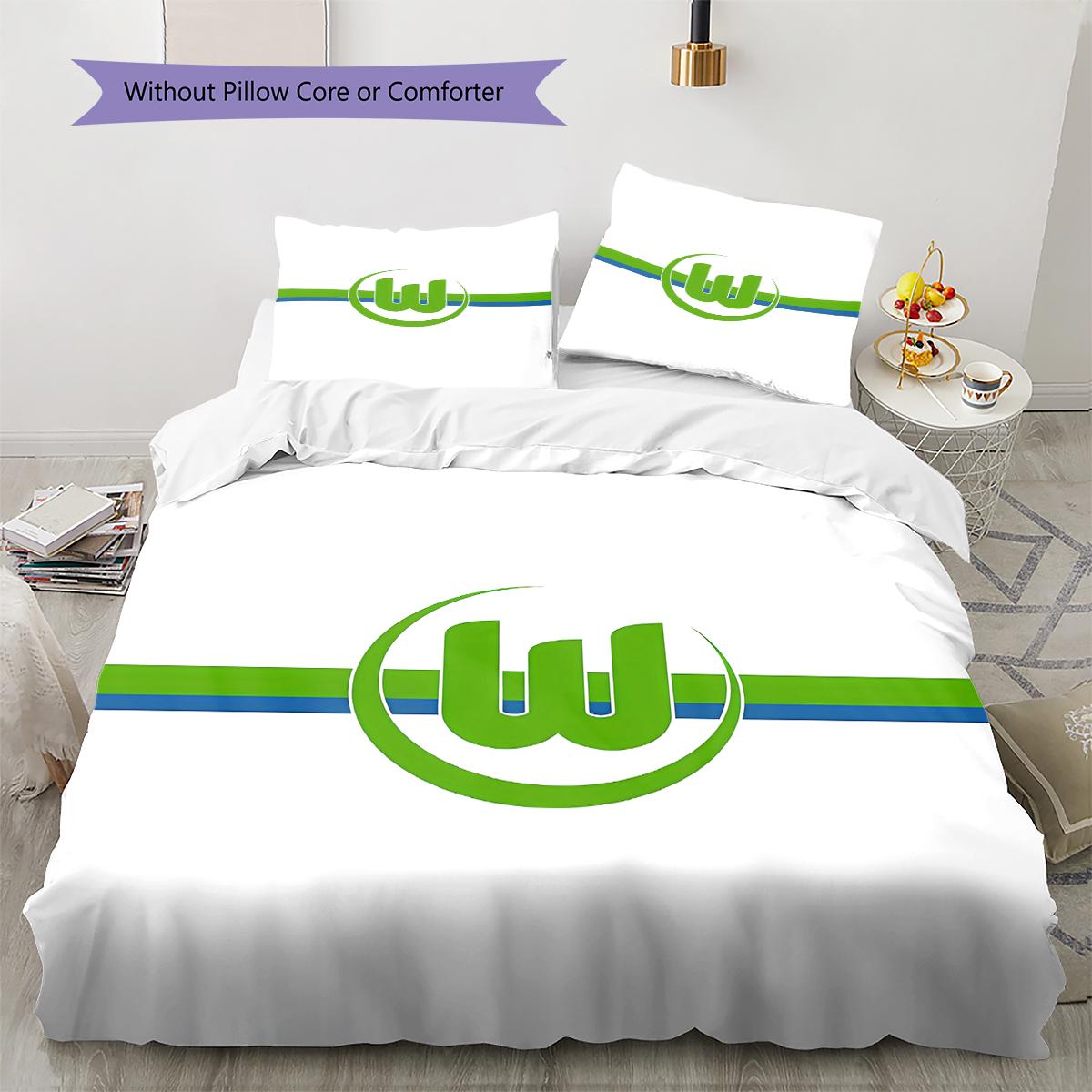 VfL Wolfsburg Pattern Bedding,Quilt Set Quilt Cover Pillowcase Home Birthday Gift (1 * duvet cover + 2 * pillowcase, without core) 135x200cm
VfL Wolfsburg Pattern Bedding,Quilt Set Quilt Cover Pillowcase Home Birthday Gift (1 * duvet cover + 2 * pillowcase, without core) 135x200cm
