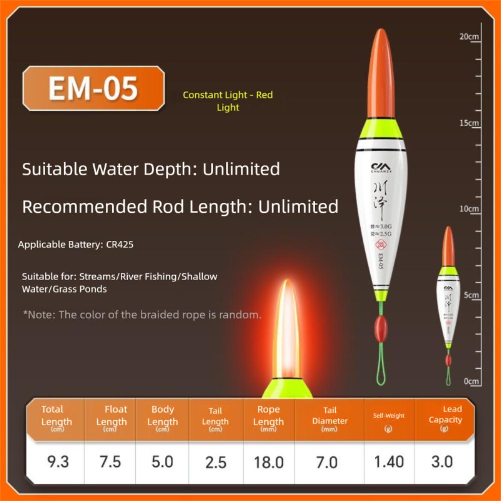 Hot. Led Red Light Buoy Indicator CR425 battery Bobber Float Green light Buoy Strike Plastic Accessories Night fishing
Hot. Led Red Light Buoy Indicator CR425 battery Bobber Float Green light Buoy Strike Plastic Accessories Night fishing