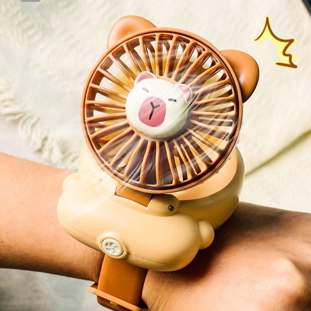 USB Charging Capybara Electric Fan 3 Speeds Watch Small Fan Portable Cute Watch Fan Travel Style 13
USB Charging Capybara Electric Fan 3 Speeds Watch Small Fan Portable Cute Watch Fan Travel Style 13