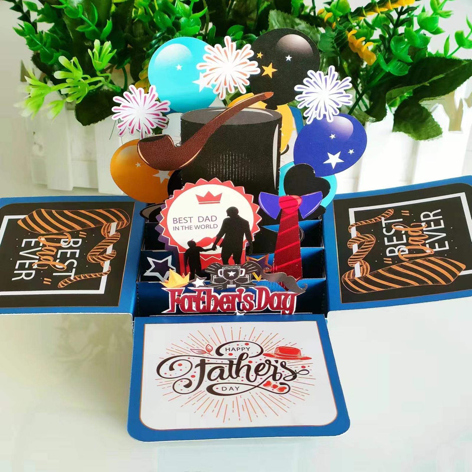 Father s Day Popup Card Greeting Boxed Decor Creative Thanksgiving for Show Dad How
Father s Day Popup Card Greeting Boxed Decor Creative Thanksgiving for Show Dad How