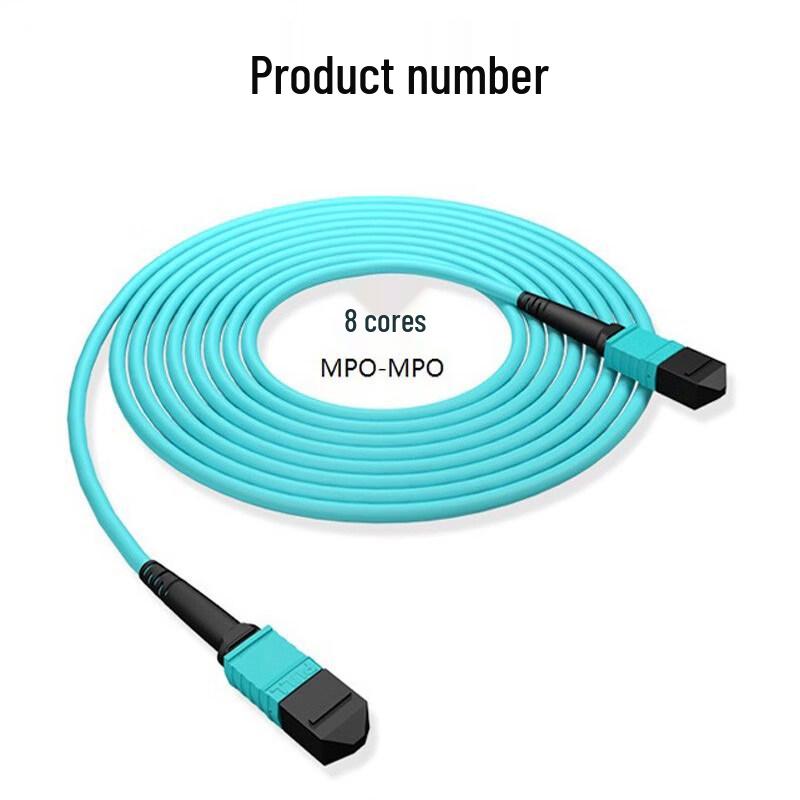 MPO-MPO OM3/OM4 Multimode 8-Fiber Patch Cable
MPO-MPO OM3/OM4 Multimode 8-Fiber Patch Cable